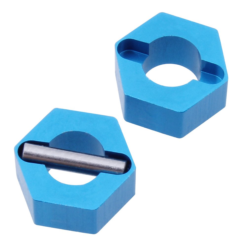 わーお Amazon.com: Hobbypark 7mm Aluminum Wheel Hex Adapter hub A949-11